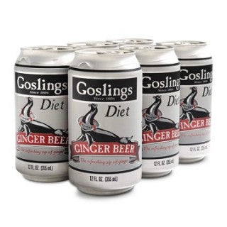 Gosling NA Diet Ginger Beer 6pk (12oz)