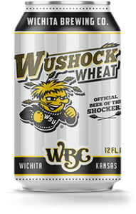 Wichita Brewing Co WuShock Wheat Single Can