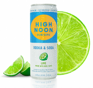 High Noon Lime Hard Seltzer Single (355mL)