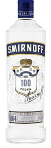 Smirnoff 100pf Vodka  (750mL)