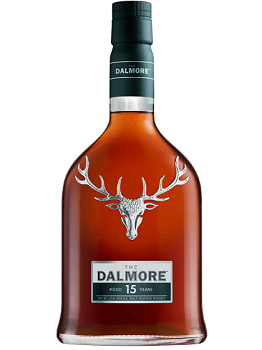 Dalmore 15yr Highlands Single Malt Scotch Whiskey (750mL)