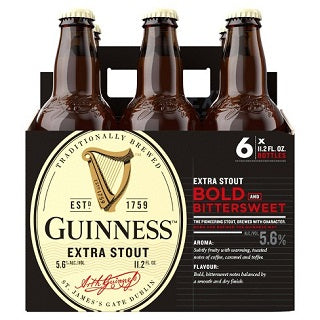 Guinness Extra Stout 6pk (11.2oz)