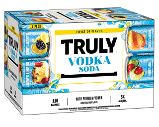 Truly RTD Vodka Soda Twist of Flavor Mix 8pk (12oz)