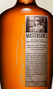 Mastersons 10yr Rye Whiskey